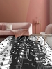 Musical Note Print Floor Mat