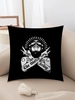 Mustache Man Graphic Square Pillowcase