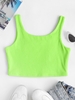 Neon Double-layered Jersey Baby Tank Top S Green
