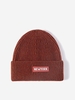 NEW YORK Patch Decor Knitted Winter Cuff Beanie Hat