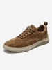 Number Print Stitching Lace Up Casual Shoes