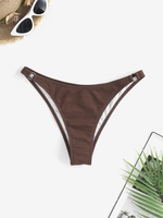 O-ring Bikini Bottom L Deep coffee