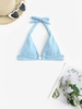 O-ring Bikini Top L Light blue