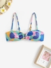 O Ring Colorblock Bikini Top S Multi a