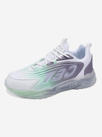 Ombre Design Letter Patched Chunky Style Sports Shoes