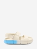 Ombre Hook-and-loop Fastener Slingback Casual Sandals