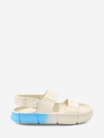 Ombre Hook-and-loop Fastener Slingback Casual Sandals