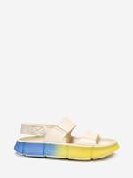 Ombre Hook-and-loop Fastener Slingback Casual Sandals