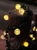 Outdoor Garden Decoration Crystal Ball Solar Powered LED Light Strings