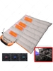 Outdoor USB Electric Heating Down Cotton Padded Sleeping Bag