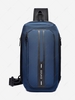 Outdoor Waterproof Multifunction USB Port Design Techwear Chest Bag