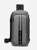 Outdoor Waterproof Multifunction USB Port Design Techwear Chest Bag