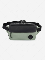 Outdoors Colorblock Sling Waist Bag
