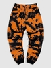 Paint Print Jogger Pants Xl Multi a