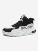 Pair Of Colorblock Letter Lace Up Chunky Sneakers