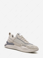 Pair Of LIFE Letter Mesh Cloth Sneakers