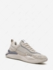 Pair Of LIFE Letter Mesh Cloth Sneakers
