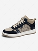 Paisley Floral Print High Top Board Shoes