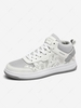 Paisley Floral Print High Top Board Shoes