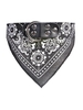 Paisley Pattern Dogs Collar Triangle Scarf
