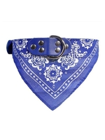 Paisley Pattern Dogs Collar Triangle Scarf