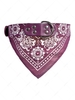 Paisley Pattern Dogs Collar Triangle Scarf