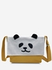 Panda Flap Square Casual Crossbody Bag