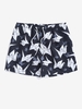 Paper Crane Pattern Beach Shorts Xl Black