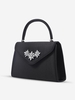 Party Evening Faux Crystal Design Tote Handbag
