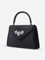 Party Evening Faux Crystal Design Tote Handbag