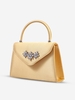 Party Evening Faux Crystal Design Tote Handbag