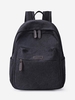 Patch Decor Canvas Backpack
