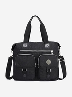 Patch Decor Large Capacity Functional Bag