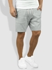 Patch Design Sweat Shorts L Gray