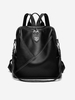 Patched Detail Large Capacity Backpack