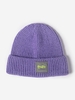Patched Minimalist Cuff Knit Winter Beanie Hat