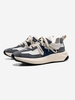 Patchwork Chunky Heel Breathable Clunky Sneakers