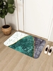 Patchwork Marble Print Floor Mat