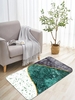 Patchwork Marble Print Floor Mat