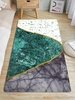 Patchwork Marble Print Floor Mat