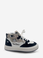 Patchwork Panda Print High Heel Skate Shoes