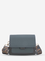 Pattered Straps Simple Style Crossbody Bag