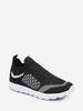 Pattern Knit Slip-on Running Shoes