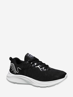 Patterned Breathable Sports Shoes