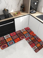Patterned Kitchen Floor Mat