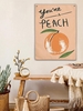 Peach Pattern Wall Hanging Tapestry