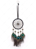 Peacock Feather Fringe Car Hanging Dreamcatcher