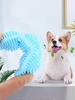 Pease Shape Dog Teeth Cleaning Chewing Toy