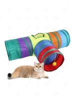 Pendant Rainbow Cat Pet Crawling Tunnel