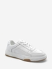Perforated Detail Casual Lace Up Front Shoes